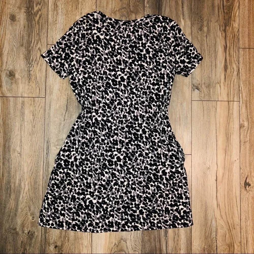 Ellen Tracy Black & White Mini Dress With Pockets - Picture 6 of 6